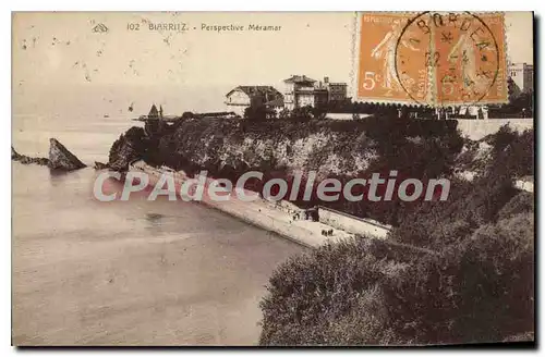 Cartes postales Biarritz Perspective Meramar