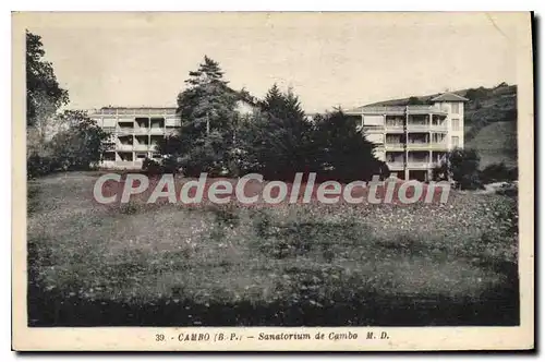 Cartes postales Cambo Basses Pyrenees Sanatorium de Cambo