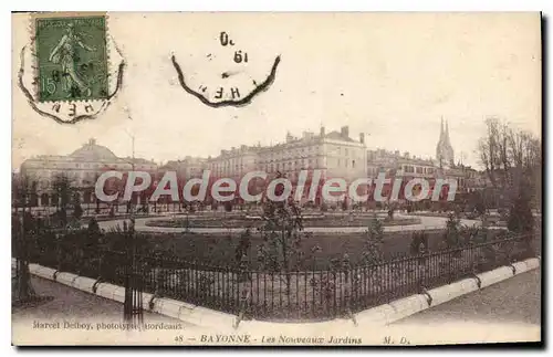 Cartes postales Bayonne Les Nouveaux Jardins