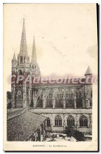 Cartes postales Bayonne La Cathedrale