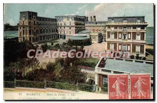 Cartes postales Biarritz Hotel du Palais