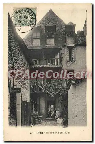 Cartes postales Pau Maison de Bernadotte