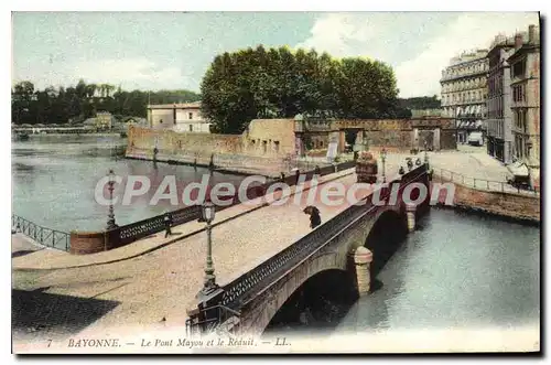 Ansichtskarte AK Bayonne Le Pont Mayou et le Reduit