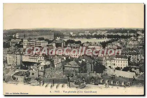 Ansichtskarte AK Pau vue generale Cote Nord Ouest