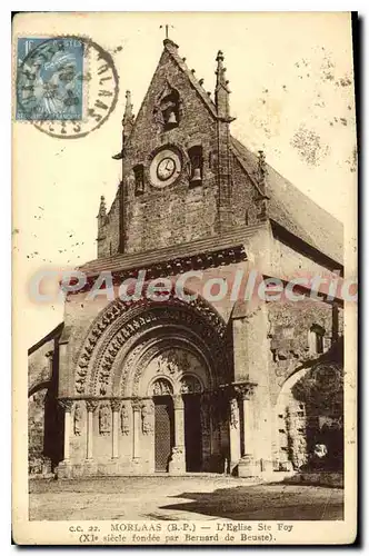 Cartes postales Morlaas Basses Pyrenees L'Eglise Ste Foy