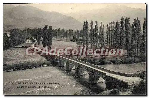 Cartes postales Les Pyrenees Bedous Le Pont d'Osse et le Gaye