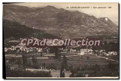 Cartes postales Argeles Gazost vue generale