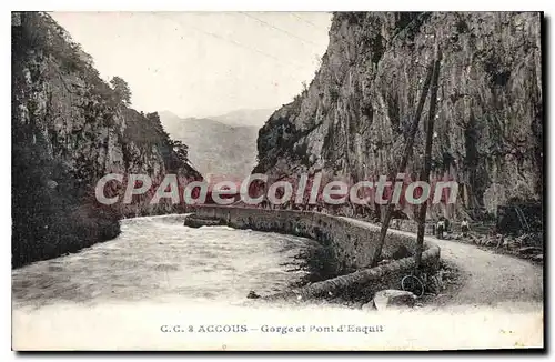 Cartes postales Gorge et Pont d'Esquit