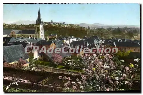 Ansichtskarte AK Oloron Ste Marie Basses Pyrenees vue generale les Trois Eglise