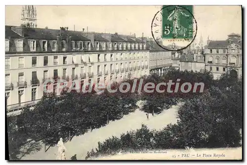 Cartes postales Pau La Place Royale