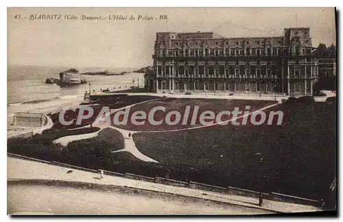 Cartes postales Biarritz Cote Basque L'Hotel du Palais