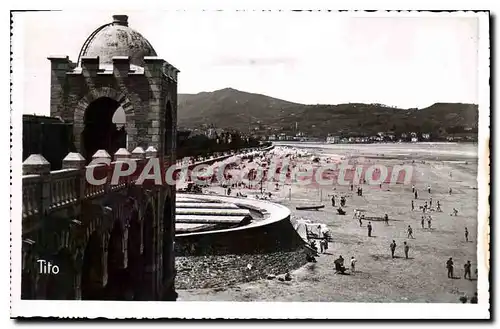 Cartes postales Hendaye Plage vue d'Ensemble de la Plage