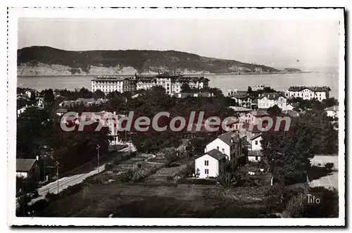 Cartes postales Hendaye Plage vue sur l'Hotel Eskualduna et la Pointe du Cap Figuier