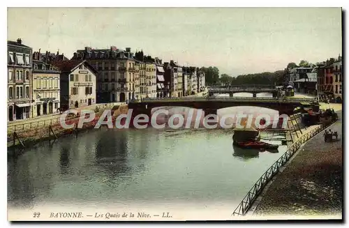 Cartes postales Bayonne Les Quais de la Nive