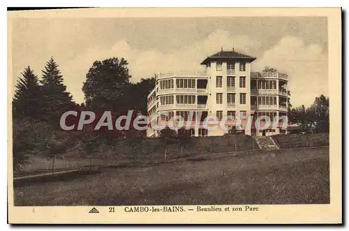 Cartes postales Cambo les Bains Beaulieu et son Parc