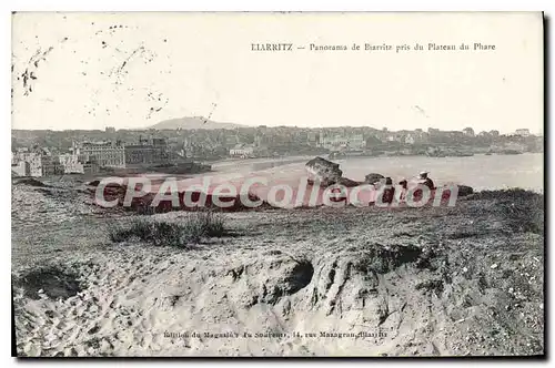 Ansichtskarte AK Biarritz Panorama de Blarritz pris du Plateau du Phare