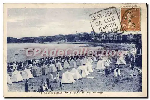 Cartes postales La Cote Basque Saint Jean de Luz La Plage