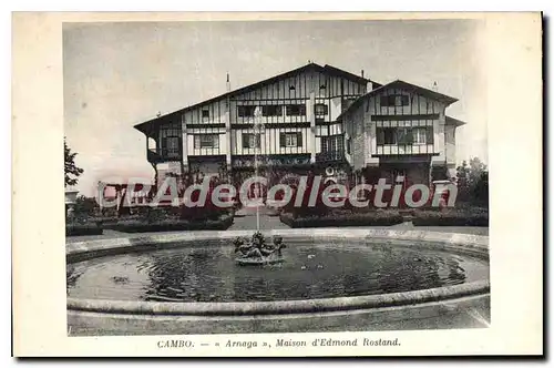 Cartes postales Cambo Arnaga Maison d'Edmond Rostand