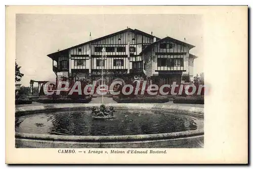 Cartes postales Cambo Arnaga Maison d'Edmond Rostand