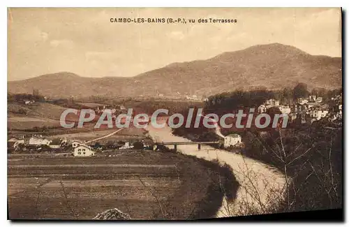 Cartes postales Cambo les Bains B P vu des Terrasses