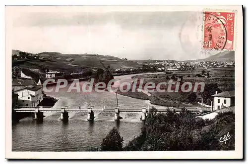 Cartes postales Les Basses Pyrenees Behobia Pont International au Fond Irun