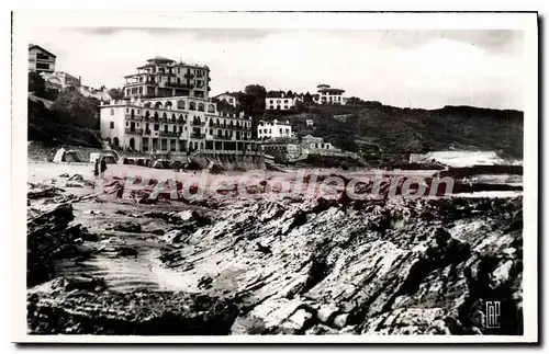 Cartes postales Guethary Grands Hotels vue de la Plage