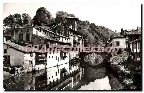 Cartes postales St Jean Pied de Port Maisons Basques sur la Nive et le Pont d'Espagne