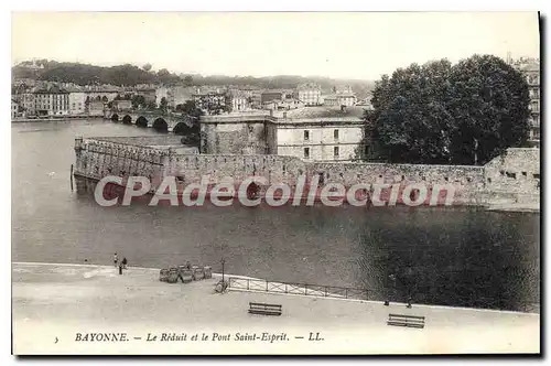 Ansichtskarte AK Bayonne Le Reduit et le Pont Saint Esprit