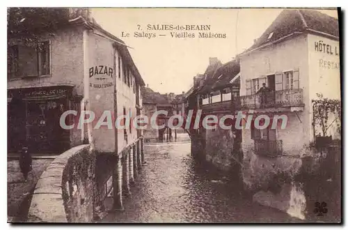 Cartes postales Salies de Bearn Le Saleys Vieilles Maisons