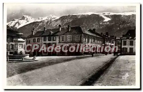 Ansichtskarte AK Pyrenees Ocean Laruns La Place Vue du Couret