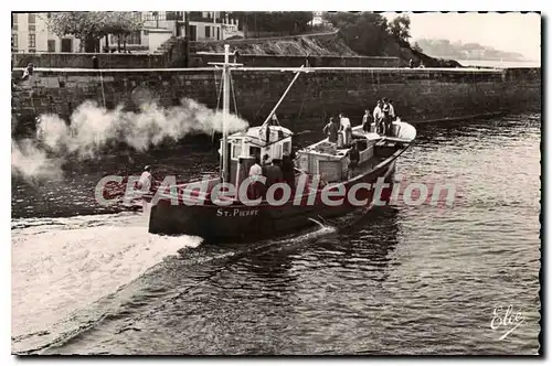 Ansichtskarte AK Cote Basque Le Depart pour la Peche