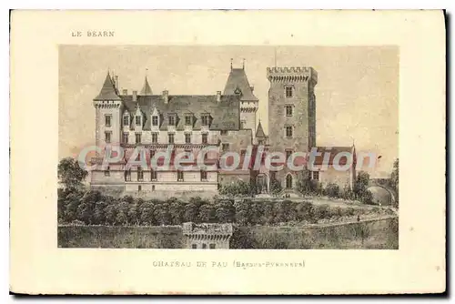 Ansichtskarte AK Le Bearn Chateau de Pau Basses Pyrenees