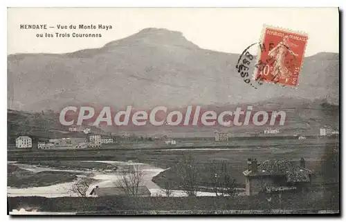 Cartes postales Hendaye Vue du Monte Haya ou les Trois Couronnes