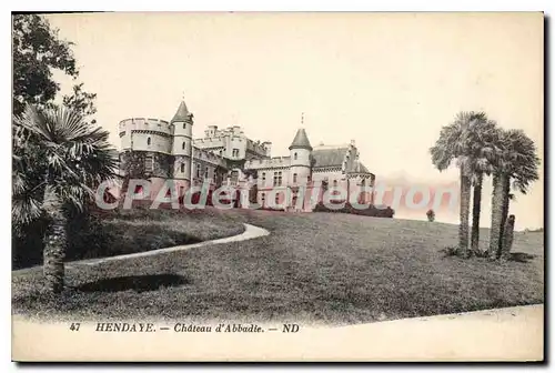 Cartes postales Hendaye Chateau d'Abbadie