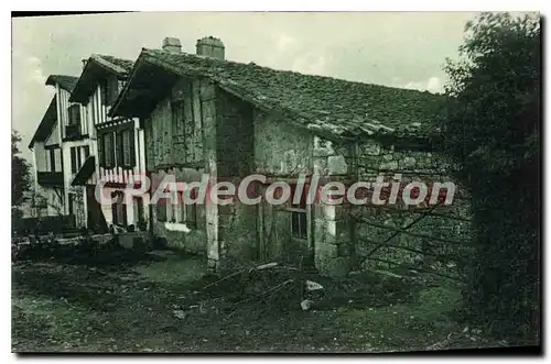 Ansichtskarte AK Pays Basque Maison Basque a Bordagains