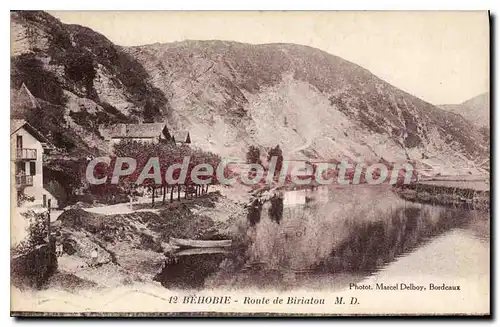 Cartes postales Behobie Route de Biriatou