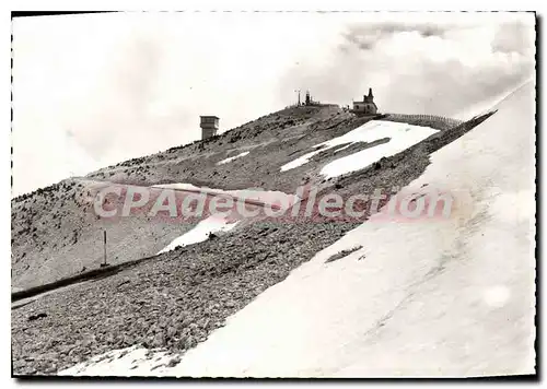 Moderne Karte LE MONT VENTOUX vu de la route Nord