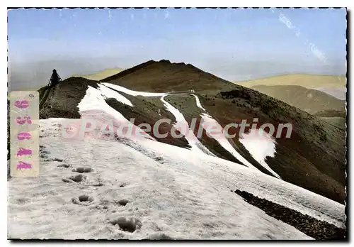 Cartes postales moderne sommet du MONT VENTOUX ar�te Ouest grand virage
