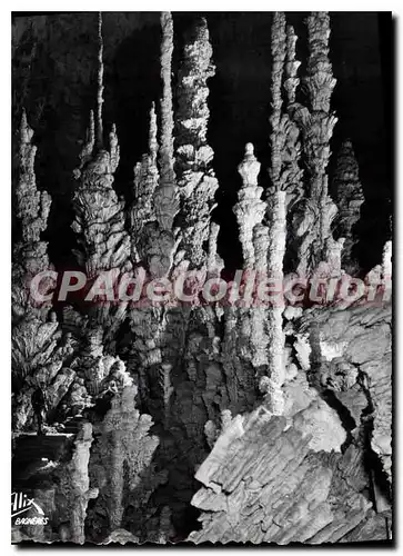 Moderne Karte AVEN d'ORGNAC stalagmites de la salle sup�rieure