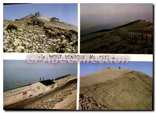 Moderne Karte Sommet du MONT VENTOUX Vendran Radio-Goniom�trie