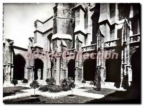 Moderne Karte NARBONNE le cloitre et la cath�drale Saint Just