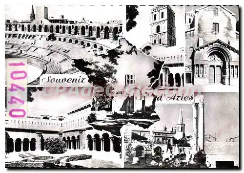 Cartes postales moderne ARLES sur RHONE en souvenir