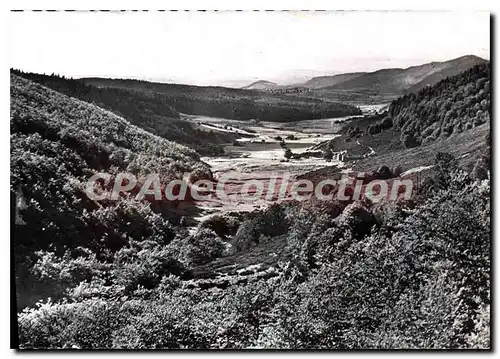 Moderne Karte Massif de l'Aigoual Valleraugue la vall�e du bonheur