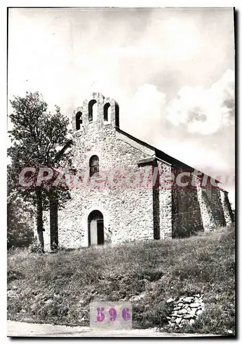 Moderne Karte Massif de l'Aigoual l'Esp�rou �glise paroissiale