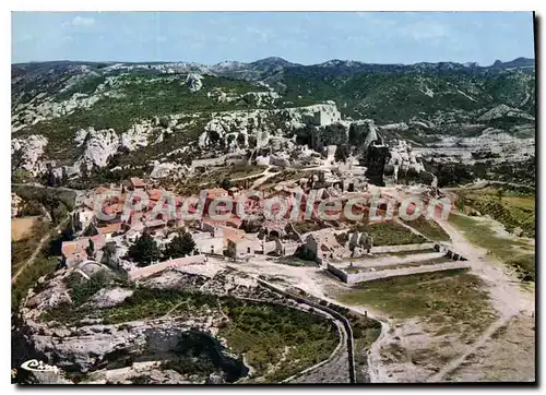 Moderne Karte LES BAUX DE PROVENCE ruines du ch�teau