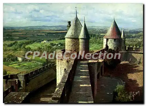 Cartes postales moderne CARCASSONNE la cit� les remparts