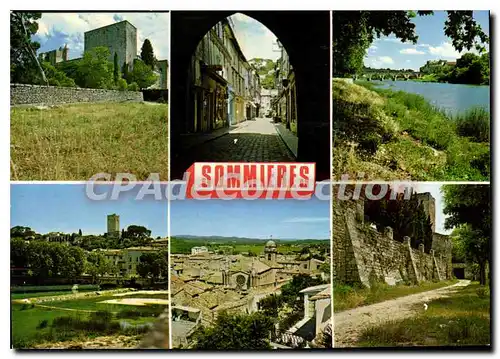 Cartes postales moderne Sommieres Souvenirs