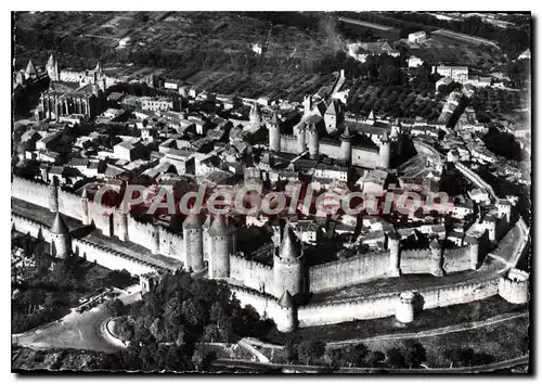 Cartes postales moderne Carcassonne Vue Des Remparts De La Cite