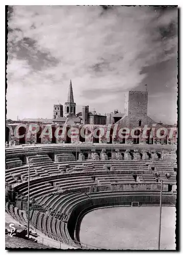 Cartes postales moderne Arles Vue D'Une Partie Interieure Des Arenes