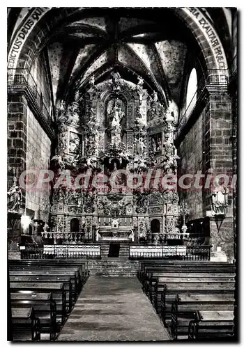 Moderne Karte Prades Le Retable Interieur De I'Eglise Saint Pierre